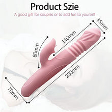 Load image into Gallery viewer, Thrusting Vibrator for Women, Vibrator Adult Sensory Toys G Spot Sex Toy with 3 Telescopic &amp; 10 Vibration Modes, Adult Sex Toys with Quiet Dual Motors for Solo Sex or Couples Game
