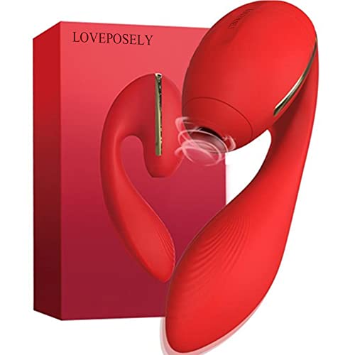 LOVEPOSELY Sex Toys, Rechargeable Adult Vibrator, Waterproof,Adult Sex Toy for Women Solo Play or Couples Fun