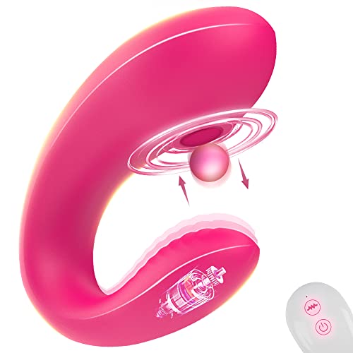 Adult Sex Toys Women Sex Toy - 2 in 1 Thrusting Dildo Vibrator with 10 Tapping & Vibrating Modes, Remote Control Vibrators for Nipple Clitorial Stimulation, Wearable Dildo G Spot Vibrator Adult Toys