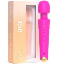 Load image into Gallery viewer, [Premium Personal Water Resistant Vibrators] - 20 Patterns &amp; 8 Intensity - Rechargeable [6 Hour Run Time] Wand - Sexual Vibrator for Her | Adult Toys for Pleasure | Wand Massager Vibrator (Hot Pink)
