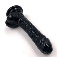 Load image into Gallery viewer, AIFOSTER 7 Inch Realistic Penis with Suction Cup G Spot Stimulator Dildos Adult Toy Sex Toys (Black)
