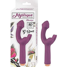 Load image into Gallery viewer, Mystique Vibrating G Spot Massager - Eggplant
