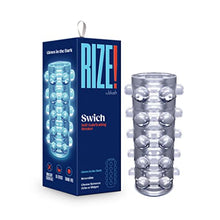 Load image into Gallery viewer, Blush Rize: Swich- 5 inch Open Ended Self Lubricating Male Masturbator - Glows in The Dark - Pleasure Pocket Size Masturbation - Realistic Feel Stroker - Adult Sex Toy for Men - Discreet Shipping
