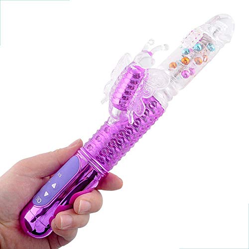 Thrusting G Spot Adult Toy Vibrator Telescopic Sucking Rose for Women Butterfly Rotating Rabbit Clitoral Wand Swing Clitoralis pleasurable Heat Training Flexible Anal Large