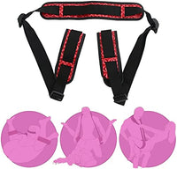 Door Sex Swing-Sling for Couples Adult Six Harness Swivel Ropes Slings for Adult Bedroom Love Hanging Fetish Doorway Belt with Handles Games mjk11