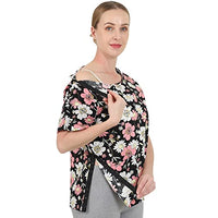 TOMMHANES AMISGUOER Shoulder Surgery Rehab Clothes Women Post Surgery Shirt Shoulder Surgery Clothes Patient Shirt(KF05-S)