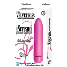 Load image into Gallery viewer, Novelties By Nass-walk Inc Velvet Kiss Iscream Personal Massager, Pink
