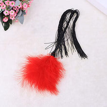 Load image into Gallery viewer, 2pcs Night for Cosplay Toy Lovers Flogger Beat Paddle Party Feather Tickler Whip Red Spanking Fetish Paddles Flirting Tease Pets Silicone Leather Removable Couples Date Toys
