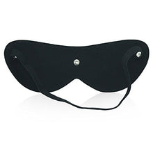 Load image into Gallery viewer, 2 Bondage Blindfold Leather Eye Mask with Under the Bed Restraints System Bondage SM Sex Toy Feather Whip Floggers Feather Tickler Leather Paddle Hand Slapper Spanking Paddle
