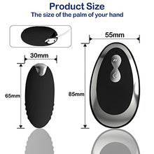 Load image into Gallery viewer, Bullet Vibrator, Bullet Vibrator for Women, Quiet Hygienic Waterproof Adult Egg Massager for Clitorals Stimulator, Adult Sex Toys, Waterproof Sex Toys for Couples - Adult Vibe Egg Massager, Black
