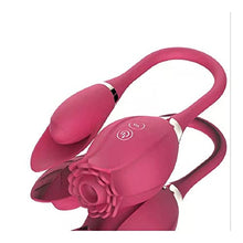Load image into Gallery viewer, The Rose Toy for Women - Rose Vibrator Rose Lick Sucking Toy Clitorial Suction Toy for Women Rose Vibrant Licker G-spot Massager, Rose Adult Toy Game, Clitoral Nipple licker for Ladies Men Couples.
