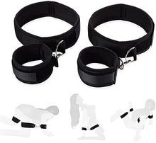 Load image into Gallery viewer, Bed Restraint Kit for Couples Under King Bed Restraints for Adult Couples Bondaged Kit Tie Down Straps Sex Resistant Set for Adult Women Submissive Bondaged Restraints Sex Set Hand and Legs Sweater AA
