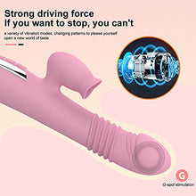 Load image into Gallery viewer, Stimulator for Women Adult Toy Vibrator Sucking Rose Sucker Telescopic Training Vibrate Sex Heating Silicone Rabbit Swing Tongue Vibration Solo Play Pleasure Toys Vibes Massager
