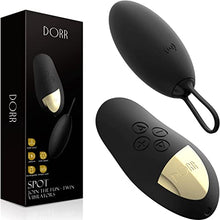 Load image into Gallery viewer, DORR Remote Controlled Wireless Vibrating Eggs for Solo Play or Couples Fun, Sex Toys Vibrator Range of Waterproof Rechargeable G Spot Vibrators, and Mini Bullet Vibrator Included
