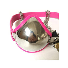 Load image into Gallery viewer, LESOYA Female Stainless Steel U-Type Cup Restraints Chastity Belt Device Lockable Women Bra Harness
