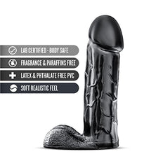 Load image into Gallery viewer, Blush Jet Brutalizer Giant Realistic Dildo, Sex Toy for Men, Sex Toy for Adults, Carbon Metallic Black
