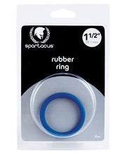 Load image into Gallery viewer, Spartacus Rubber Cock Ring - Medium Blue
