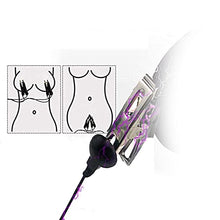 Load image into Gallery viewer, Electric Shock Nipple Clip, Electric Non Piercing Nipple Rings, Nipple Clamps for Women, Suitable for Ladies Own Use and Flirting with Couples (A)
