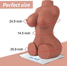 Load image into Gallery viewer, KUUVAL 14LB Sex Doll for Man Masturbation, Pocket Pussy Male Masturbator with Realistic Big Boobs Vagina Anus, Pocket Ass Dual Channel Design, Sex Toy for Men Pleasure
