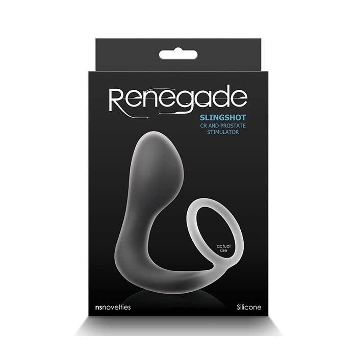 Quinn Anal Vibrator Prostate Massager with Remote Controller - Black