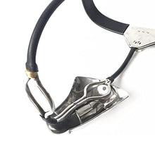 Load image into Gallery viewer, LESOYA Male Stainless Steel Invisible Chastity Belt with Chastity Cage Penis Restraint Device T-Back Bondage Briefs
