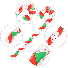 Load image into Gallery viewer, LUOZZY 8 Pcs Christmas Inflatable Candy Canes Xmas Inflatable Sticks Candy Canes Party Props (90CM Printed)
