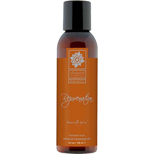 Sliquid Llc New Sliquid Organics Rejuvenate Massage Oil 4.2 Oz