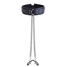 Load image into Gallery viewer, Under The Bed Restraints System Bondage SM Sex Toy Nipple Clamps Nipple Clips Nipple Jewelry Metal Chain Body Harness Nipple Toys Neck Choker Collar Necklace Leather Hand Spanking Slapper Paddle
