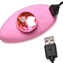 Load image into Gallery viewer, Sam&#39;s Secret Euphoria Naughty Knickers Bling Edition Silicone Remote Panty Vibe - Pink/ ?Panty Vibrator/Pleasure Sex Toy
