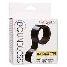 Load image into Gallery viewer, CalExotics Boundless Bondage Tape, Static and Electrostatic, BDSM Adult Restraint Black - SE-2702-98-3
