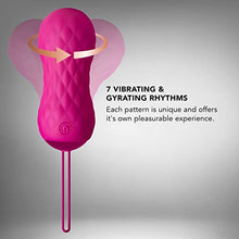 Load image into Gallery viewer, Blush Carina - 7 Modes Gyrating &amp; Vibrating Egg Vibrator - Wireless Remote Controlled - Rechargeable - for Internal &amp; Clitoral Stimulation - Innovative Sex Toy for Women - Velvet
