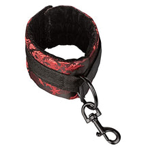 Load image into Gallery viewer, CalExotics Scandal Hog Tie  Luxury Bondage Handcuff Set  BDSM Sex Toys for Couples  Red &amp; Black
