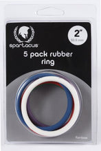 Load image into Gallery viewer, 2&quot; Rubber C-Rings - Rainbow
