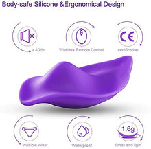 Load image into Gallery viewer, Wearable Panty Vibrator with Wireless Remote Control Vibrating Egg, Waterproof Rechargeable Vibrator Low Noise Clitoral Stimulator Women Couple Valentine&#39;s Day Gift
