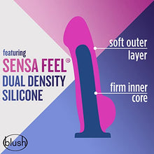 Load image into Gallery viewer, Blush Avant Ergo Mini Silicone 7.25 Inch Dual Density Dildo, Suction Cup Harness Compatible, Sex Toy for Adults, Violet
