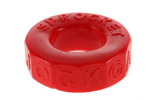 Load image into Gallery viewer, Sprocket Cock Ring (Jumbo Super Stretchy Version of Screwballs Cockring) by Oxballs (Red)
