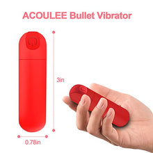 Load image into Gallery viewer, Anal Vibrator, Prostate Massager Thrusting Vibrating 10 Modes with Anal Plug Anal Sex Toys G-Spot Vibrator, Portable Quiet Waterproof USB Rechargeable Anal Massager, Adult Sex Toys for Men Women, Red
