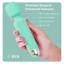 Load image into Gallery viewer, Personal Vibrator Wand - Sex Toys [Clit Stimulator Vibrators] Vibrator for Her | Sex Toy | Personal Wand Massager | Butterfly Vibrators | Quiet Female Adult Toys - Mint Green
