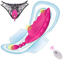 Load image into Gallery viewer, Panty Vibrator Silicone Remote Control Vibrator Women Butterfly Underwear Carry Vibration Easy 10 Toy Stimulator Wearable Vibrator
