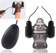 Load image into Gallery viewer, Male masturbator Penis Massager with 20 Vibration Modes, Glans Trainer for Ejaculation Masturbation.
