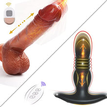 Load image into Gallery viewer, Sex Toys - Thrusting Dildo and Thrusting Anal Butt Plug Remote Control
