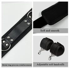 Load image into Gallery viewer, Sex Bondage Restraints kit, Neck to Wrist and Ankle BDSM Leather Suit,Complete Set Adjustable Sex Bondage Gear, BDSM Sex Toy for Couples Games
