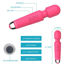 Load image into Gallery viewer, Desary Clitoral Vibrator Sex Toys Wand Massager,for Women Pleasure, Stimulation for Clitoral Nipple G-spot Stimulator Vibrate Kegel Balls Rose Dildo Vagina,Vibrating Female Adult Toys
