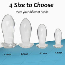 Load image into Gallery viewer, Super Big Butt Plug Trainer:Soft Anal Plug Prostate Massage Sex Toy,Waterproof Anal Plugs Kit Anal Sex Toys for Beginner Advanced Adult Men Women and Couples(M)
