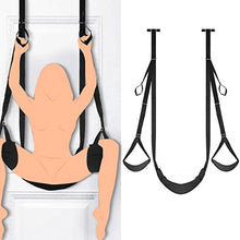 Load image into Gallery viewer, TJCGCKK Door Sex Swing Hanging Indoor Sex Swing, Bondage Restraint Toy for Adult Couples with Premium Paint Stand and Widened Thick Adjustable Straps
