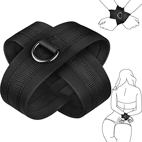 Bed Restraint Kit for Couples Under King Bed Restraints for Adult Couples Bondaged Kit Tie Down Straps Sex Resistant Set for Adult Women Submissive Bondaged Restraints Sex Set Hand and Legs Sweater P-