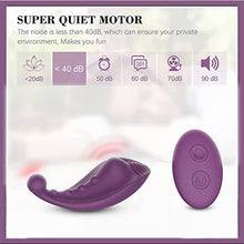 Load image into Gallery viewer, Wearable Panty Vibrator, 10 Speed Vibrating Egg Stimulator Wireless Remote Control Massager Female Masturbator Adult Sex Toys,Purple
