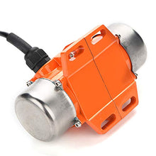 Load image into Gallery viewer, Vibrating Motor, Low Noise Light Quality Electric Vibrating Motor Waterproof for Mining for Metallurgy for Mechanical Equipment for Electricity(Single Phase 100W)
