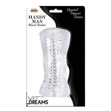 Load image into Gallery viewer, Hott Products Unlimited 53704: Wet Dreams Handy Man Stroker Clear
