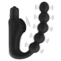 Sex Toys Anal Beads Anal Vibrator Butt Plug Prostate Massager Sex Tool for Men Anal Plug with 10 Speed Modes Bullet Vibrator for Sexual Stimulation